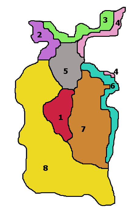 Karte der Insel Ikila